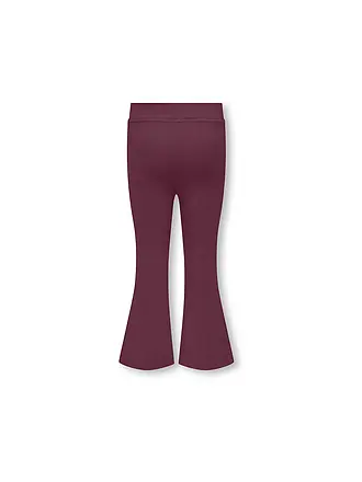 ONLY | Leggings fille KMGPAIGE LIFE | dunkelrot